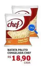 Assaí Atacadista Do chef - batata palito congelada oferta