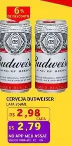 Assaí Atacadista Budweiser - cerveja oferta