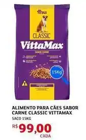 Assaí Atacadista Vittamax - alimento para cães sabor carne classic oferta