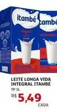 Assaí Atacadista Itambé - leite longa vida integral oferta