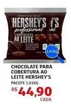 Assaí Atacadista Hershey´s - chocolate para cobertura ao leite oferta