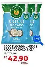 Assaí Atacadista Pacote - coco flocado umido e adocado coco & cia oferta