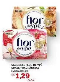 Assaí Atacadista Flor de ypê - sabonete suave fragrâncias oferta