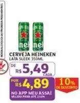 Assaí Atacadista Heineken - cerveja oferta