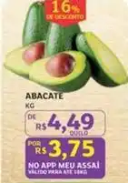 Assaí Atacadista Meu - abacate oferta