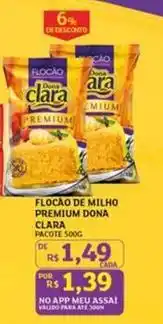Claro - flocao de milho premium dona