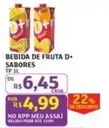 Assaí Atacadista Sabores - bebida de fruta d oferta