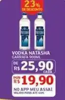 Assaí Atacadista Natasha - vodka oferta