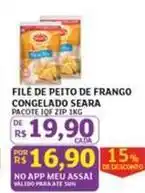 Assaí Atacadista Seara - file de peito de frango congelado oferta