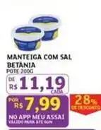 Assaí Atacadista Meu - manteiga com sal oferta