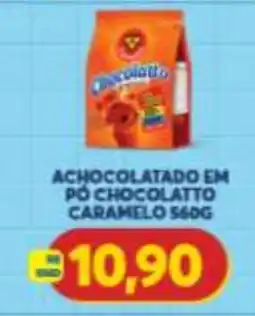 Atacadão Centro Sul Achocolatado em pó chocolatto caramelo oferta