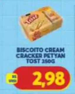 Atacadão Centro Sul Biscoito cream cracker petyan tost oferta