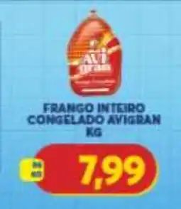 Atacadão Centro Sul Frango inteiro congelado avigran oferta