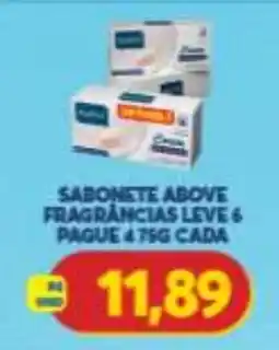 Atacadão Centro Sul Sabonete above fragrâncias oferta