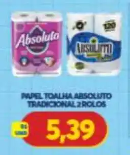 Atacadão Centro Sul Papel toalha absoluto tradicional oferta