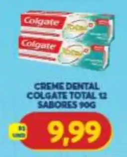 Atacadão Centro Sul Creme dental colgate total 12 sabores oferta