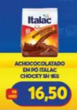 Atacadão Centro Sul Achocolatado em pó italac chocky sh oferta