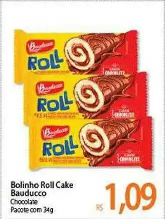Atacadão Bolinho Roll Cake Bauducco oferta