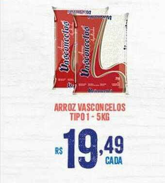 Bahamas Supermercados Arroz Vasconcelos Tipo 1 oferta