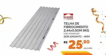 Brasilit Telha De Fibrocimento