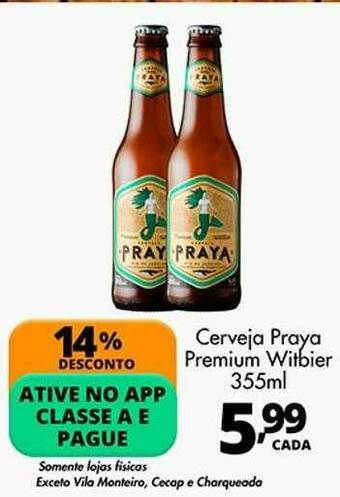 Delta Supermercados Cerveja Praya Premium Witbier oferta
