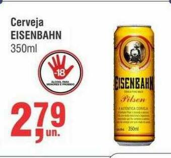 Higa Atacado Cerveja Eisenbahn oferta
