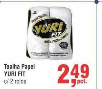 Higa Atacado Toalha Papel Yuri Fit oferta