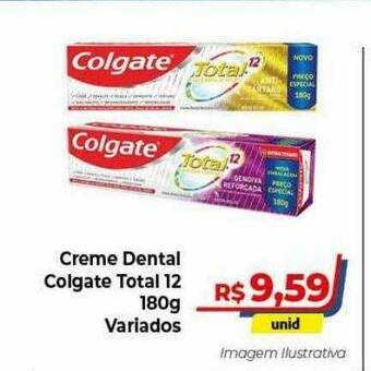 Hiper Moreira Creme Dental Colgate Total 12 Variados oferta