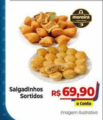 Hiper Moreira Salgadinhos Sortidos oferta