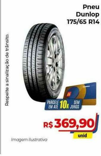 Hiper Moreira Pneu Dunlop 175-65 R14 oferta