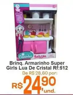 Cocipa Brinqu Armarinho Super Girls Lua De Cristal oferta