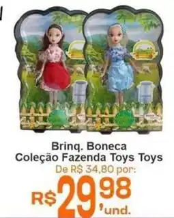 Cocipa Brinqu. Boneca Coleção Fazenda Toys Toys oferta