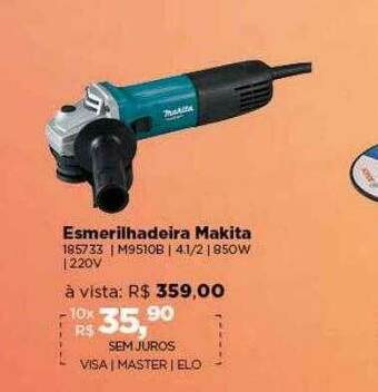 Lojas TaQi Esmerilhadeira Makita oferta
