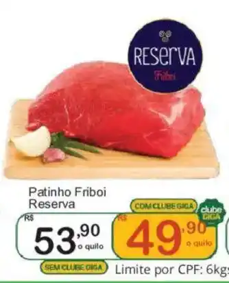 Patinho Friboi Reserva