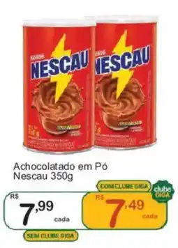 Giga Atacado Achocolatado em pó nescau oferta