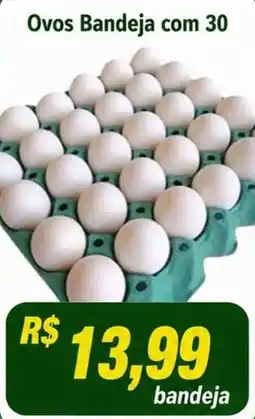 Compre Bem ovos bandeja com 30 oferta