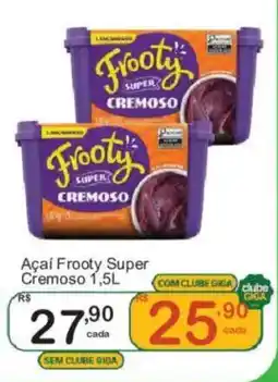 Giga Atacado Açaí Frooty Super Cremoso oferta
