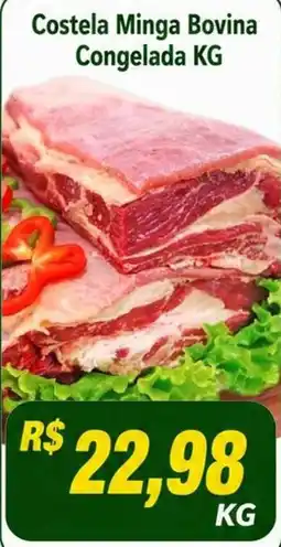 Compre Bem Costela Minga Bovina Congelada Kg oferta