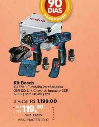 Lojas TaQi Kit Bosch oferta