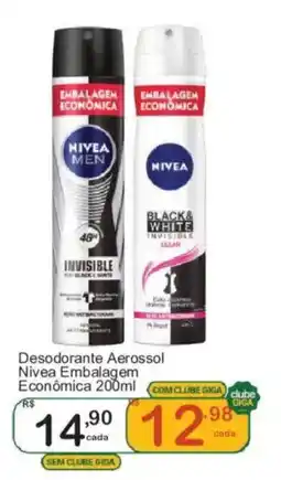 Giga Atacado Desodorante Aerossol Nivea Embalagem Econômica oferta
