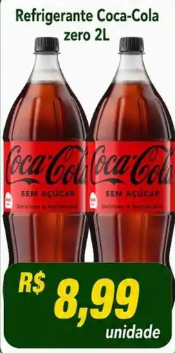 Compre Bem Refrigerante coca-cola zero oferta