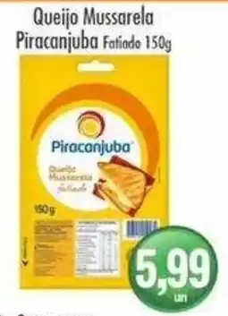 Compre Bem Queijo Mussarela Piracanjuba Fatiado oferta