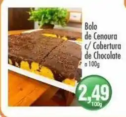 Compre Bem Bolo de Cenoura c/ Cobertura de Chocolate oferta