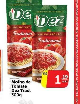 Pires Molho De Tomate Dez Trad oferta