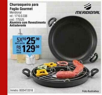 Churrasqueira Para Fogão Gourmet