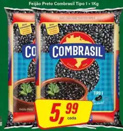 Rede Supermarket Feijão Preto Combrasil Tipo 1 oferta