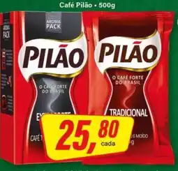 Rede Supermarket Café Pilão 500g oferta