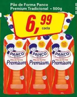 Rede Supermarket Pão de Forma Panco Premium Tradicional oferta