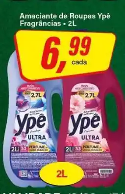 Rede Supermarket Amaciante de Roupas Ypê Fragrâncias oferta