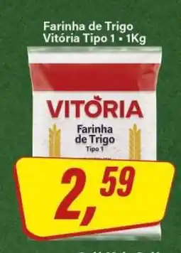 Rede Supermarket Farinha de Trigo Vitória Tipo 1 oferta